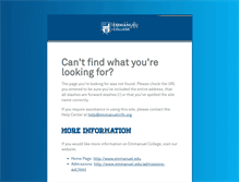 Tablet Screenshot of emmanuelinfo.org